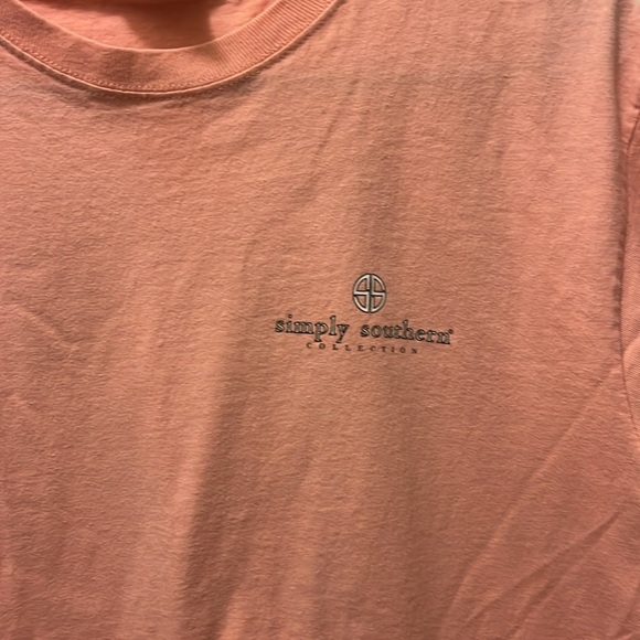 Simply southern floral peach bloom with grace tshirt Size Medium - Picture 4 of 7